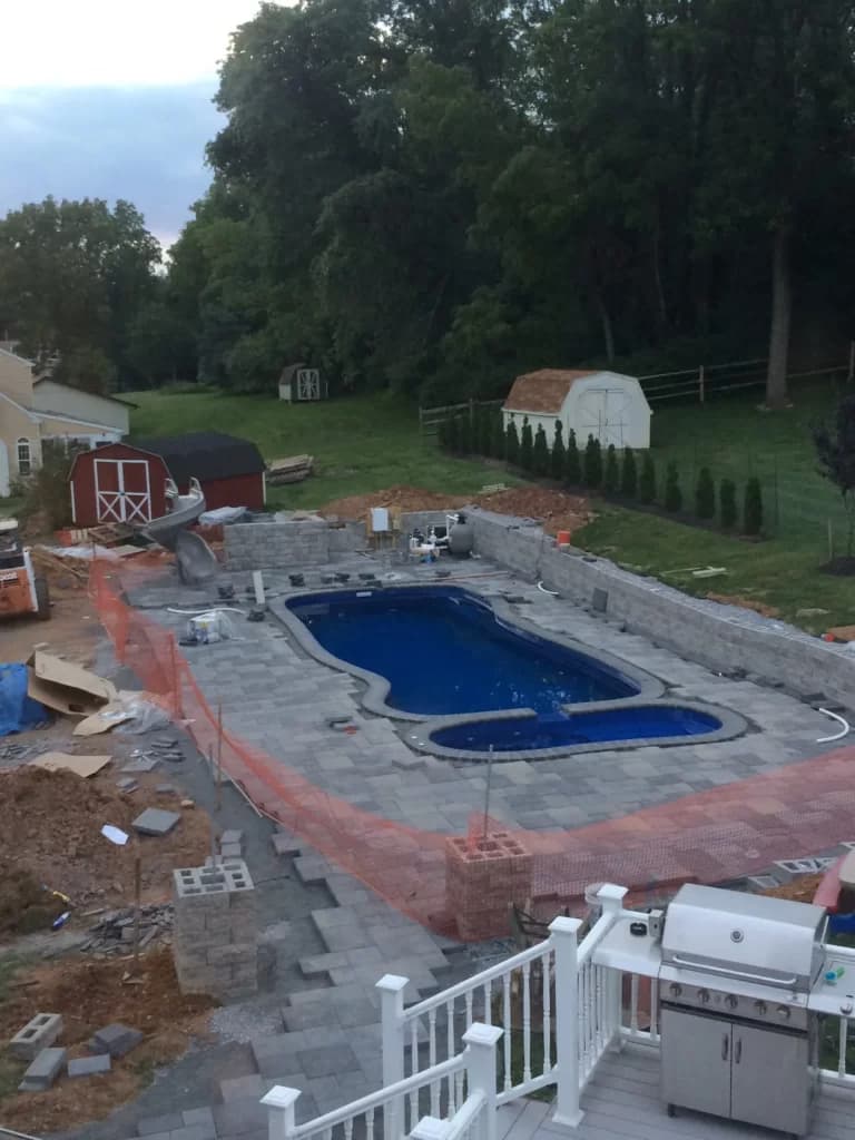 Concrete & Pavers project view 2