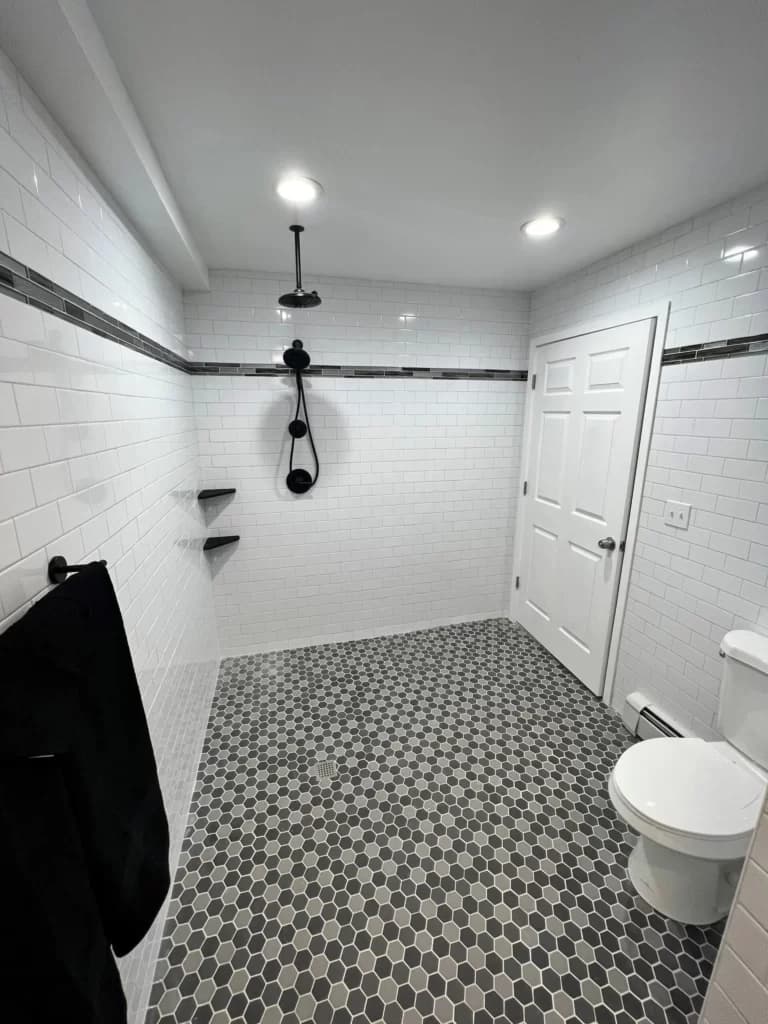 ADA Accessible Bathroom project view 3