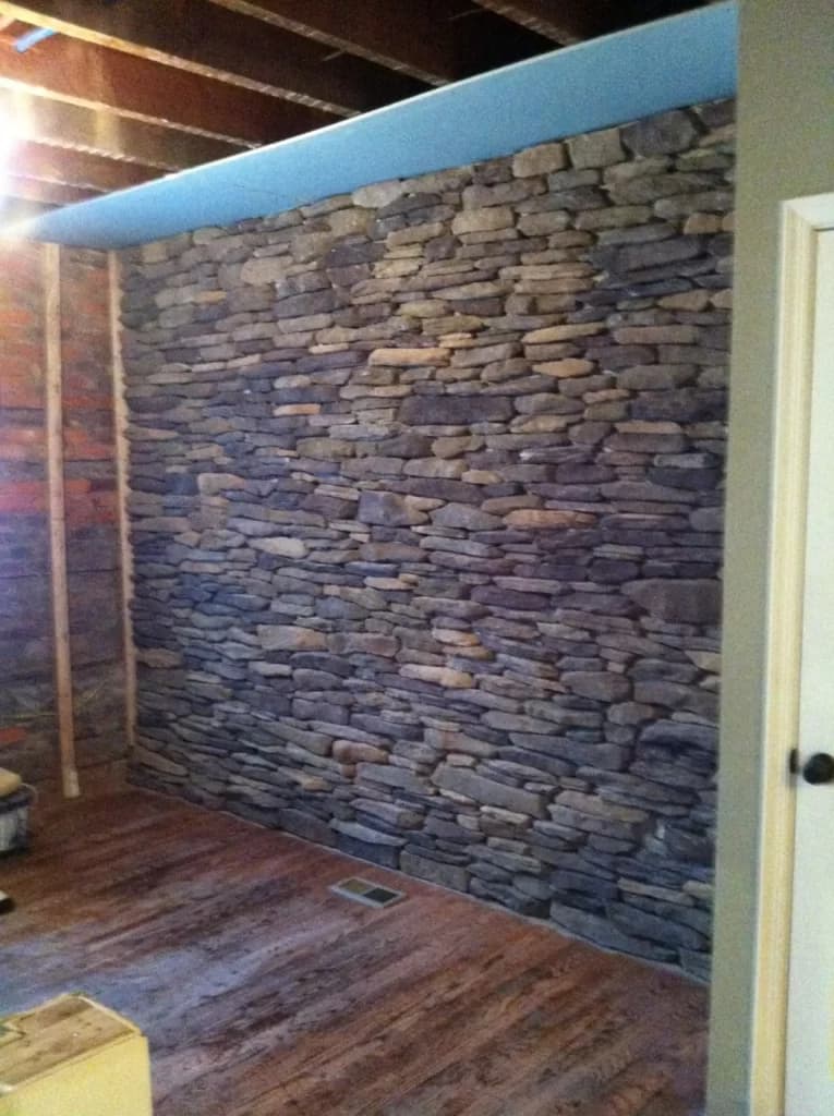 Interior Stonework project view 2