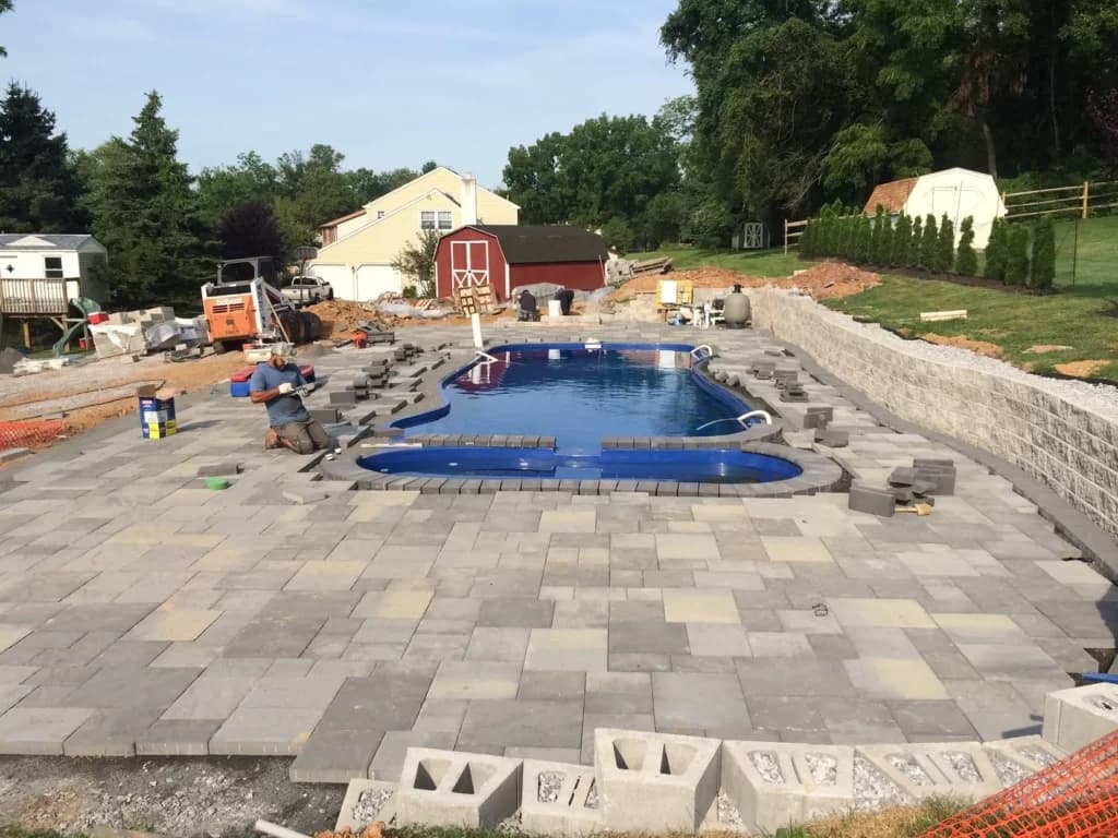 Concrete & Pavers project