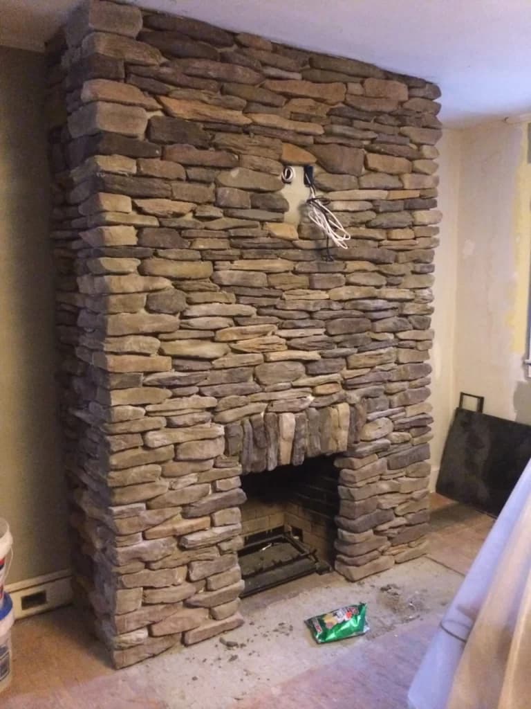Interior Stonework project view 3